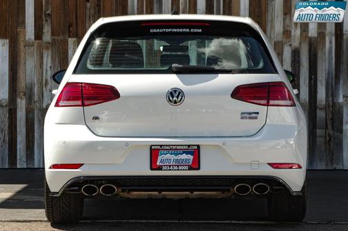Oryx White Pearl 2019 Volkswagen Golf R 2.0T DSG