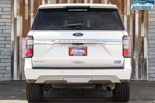 White Platinum Metallic Tri-Coat 2019 Ford Expedition Limited