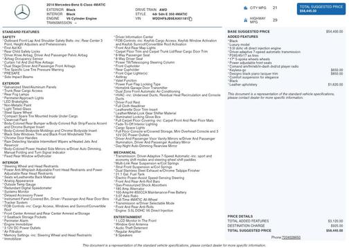 2014 Mercedes-Benz E-Class E350