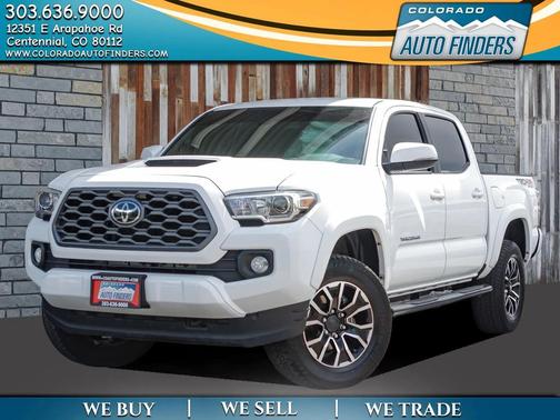 Super White 2020 Toyota Tacoma TRD Sport