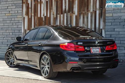 Black 2018 BMW M550 i Xdrive