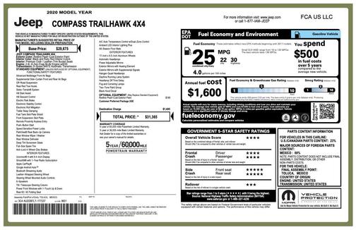 2020 Jeep Compass Trailhawk