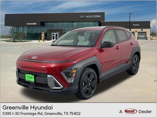 Red Metallic 2026 Hyundai KONA SEL Sport