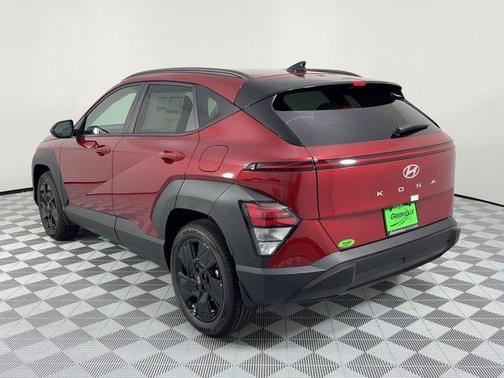 Red Metallic 2026 Hyundai KONA SEL Sport