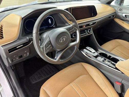 White 2023 Hyundai SONATA Limited