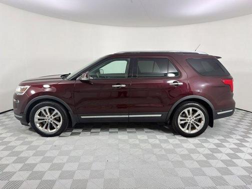 Red 2018 Ford Explorer Limited