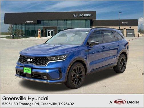 Sapphire Blue 2023 Kia Sorento SX