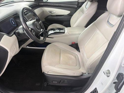 Quartz White 2022 Hyundai TUCSON Limited