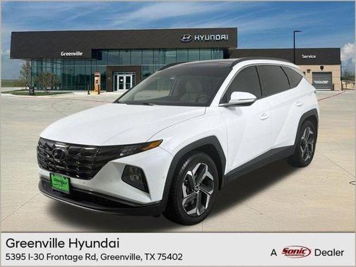 Quartz White 2022 Hyundai TUCSON Limited