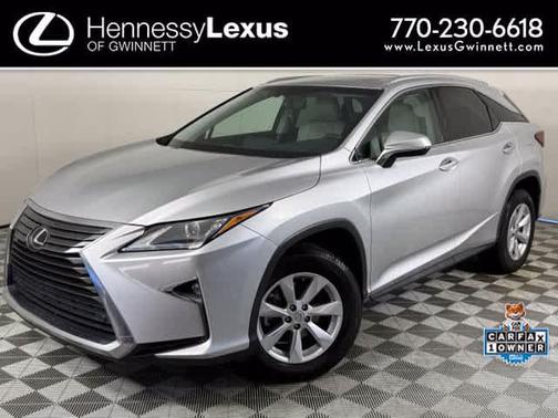 Silver Lining Metallic 2016 Lexus RX 350 Base