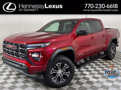 Volcanic Red Tintcoat 2025 GMC Canyon AT4