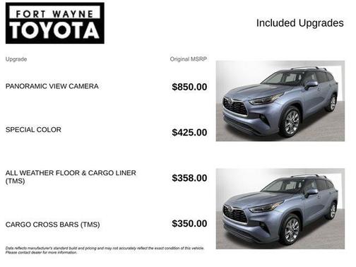 Moon Dust 2024 Toyota Highlander Limited