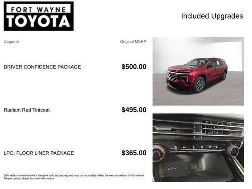 2025 Chevrolet Traverse LT