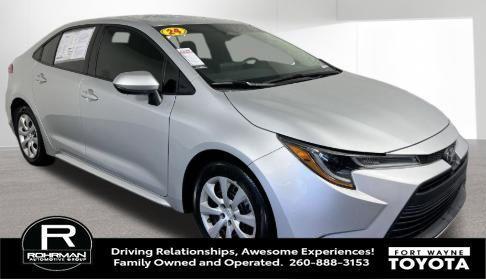 Classic Silver Metallic 2024 Toyota Corolla LE