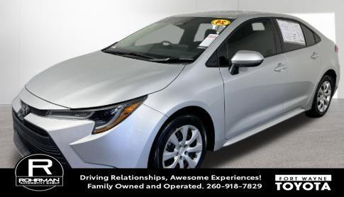 Classic Silver Metallic 2024 Toyota Corolla LE