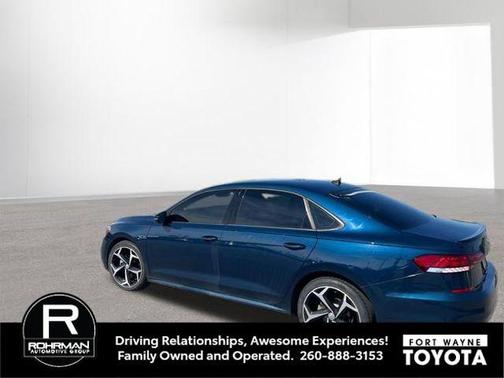 Blue Metallic 2021 Volkswagen Passat 2.0T R-Line