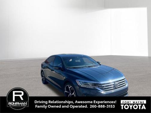 Blue Metallic 2021 Volkswagen Passat 2.0T R-Line
