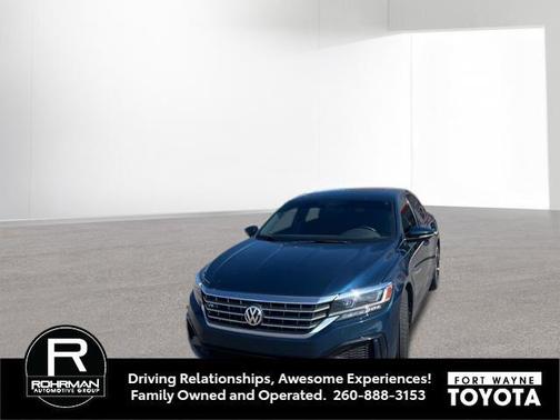 Blue Metallic 2021 Volkswagen Passat 2.0T R-Line