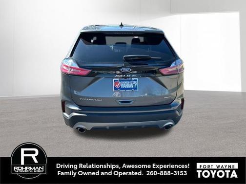 CARBONIZED GRAY 2024 Ford Edge Titanium