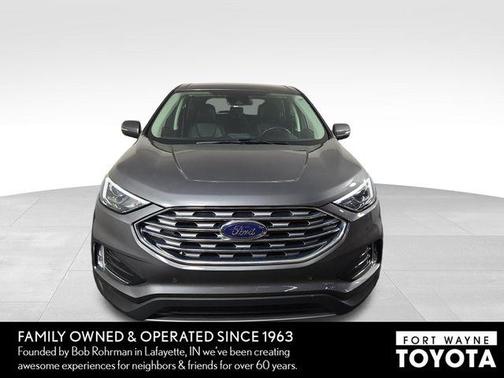 CARBONIZED GRAY 2024 Ford Edge Titanium