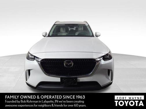 Rhodium White Premium 2024 Mazda CX-90 PHEV Preferred