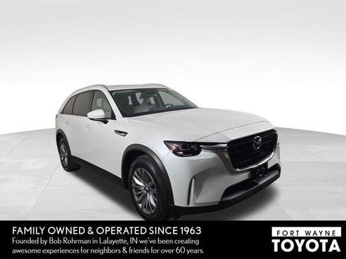 Rhodium White Premium 2024 Mazda CX-90 PHEV Preferred