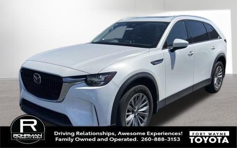 Rhodium White Premium 2024 Mazda CX-90 PHEV Preferred