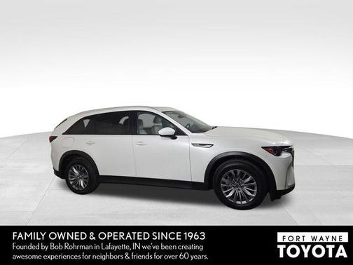 Rhodium White Premium 2024 Mazda CX-90 PHEV Preferred