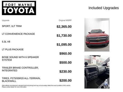 2015 Chevrolet Silverado 1500 1LT