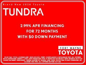 2026 Toyota Tundra Platinum