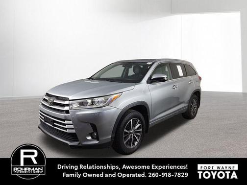 Celestial Silver Metallic 2017 Toyota Highlander XLE