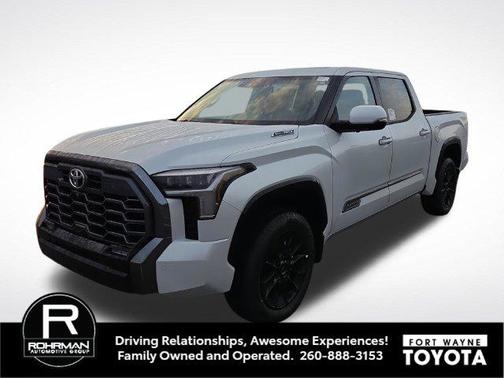 Wind Chill Pearl 2026 Toyota Tundra Hybrid Platinum