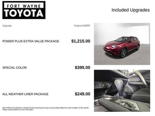 Ruby Flare Pearl 2018 Toyota RAV4 XLE