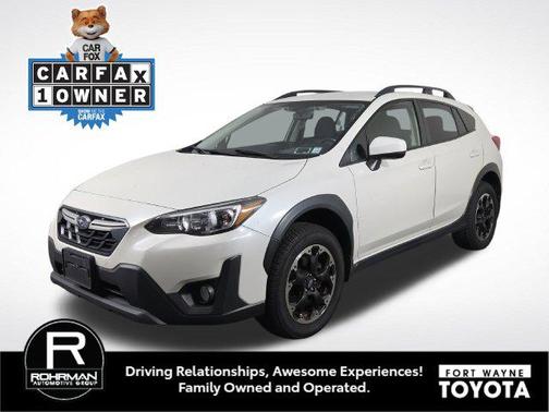 Crystal White Pearl 2021 Subaru Crosstrek Premium