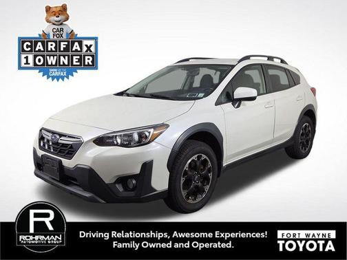 Crystal White Pearl 2021 Subaru Crosstrek Premium