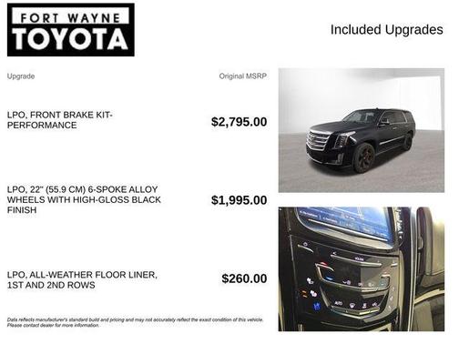 2019 Cadillac Escalade Platinum