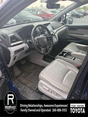 Obsidian Blue Pearl 2018 Honda Odyssey EX-L
