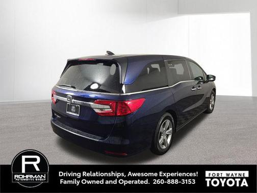 Obsidian Blue Pearl 2018 Honda Odyssey EX-L