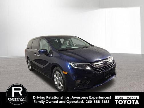 Obsidian Blue Pearl 2018 Honda Odyssey EX-L