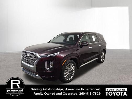 Sierra Burgundy 2020 Hyundai PALISADE Limited