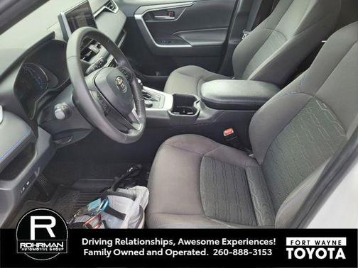 Wind Chill Pearl 2023 Toyota RAV4 Hybrid SE