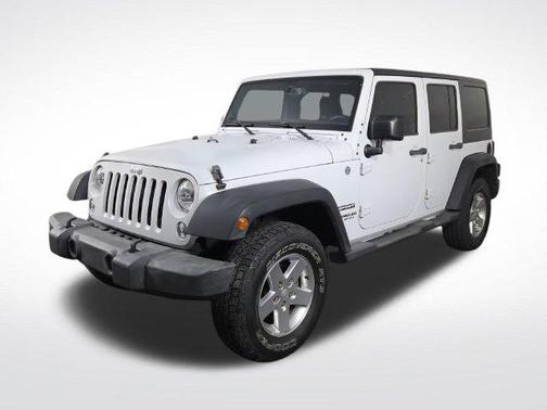 Bright White Clearcoat 2015 Jeep Wrangler Unlimited Sport