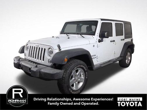 Bright White Clearcoat 2015 Jeep Wrangler Unlimited Sport
