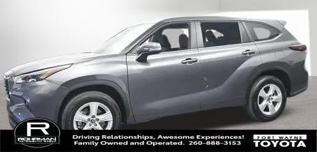 Magnetic Gray Metallic 2024 Toyota Highlander XLE