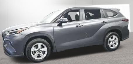 Magnetic Gray Metallic 2024 Toyota Highlander XLE