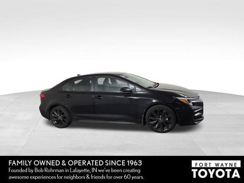 Midnight Black Metallic 2024 Toyota Corolla SE