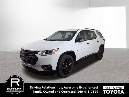 Summit White 2018 Chevrolet Traverse Premier