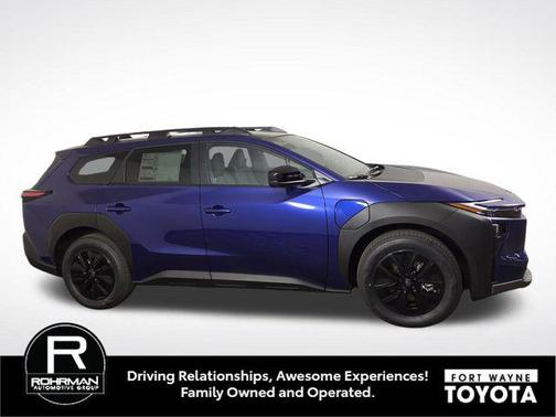 Trueno Blue 2026 Toyota bZ Woodland Premium