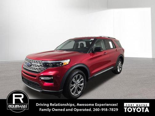 RAPID RED MET TINTED CC 2022 Ford Explorer Limited