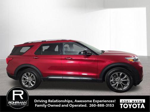RAPID RED MET TINTED CC 2022 Ford Explorer Limited